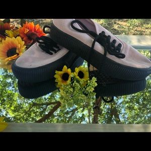 Authentic platform vans